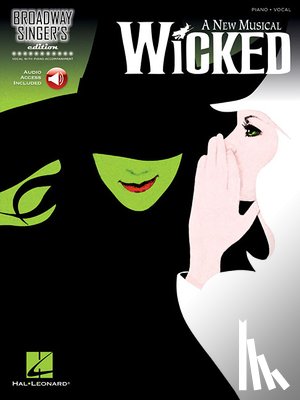 Schwartz, Stephen - Schwartz, S: Wicked Broadway Singer's Edition - Book/Online