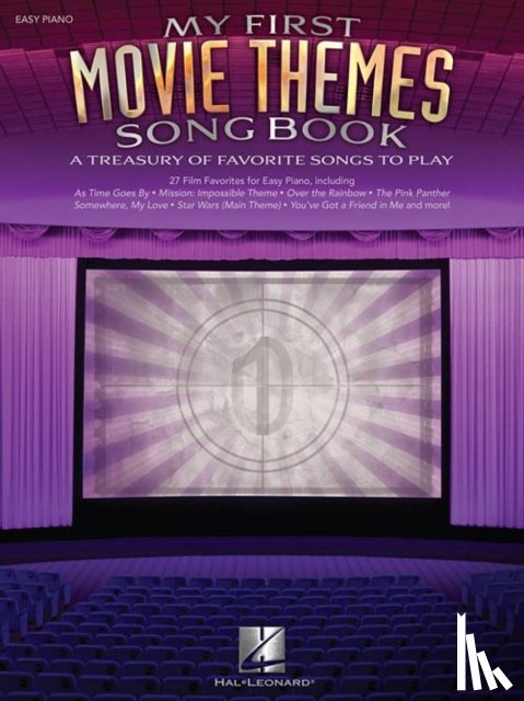 Hal Leonard Publishing Corporation - My First Movie Themes Song Book