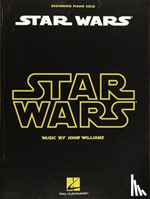JOHN WILLIAMS - Star Wars for Beginning Piano Solo