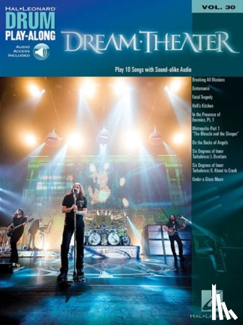 DREAM THEATER - Dream Theater Drum Play-Along Volume 30