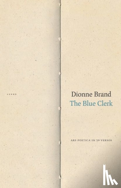 BRAND, DIONNE - BLUE CLERK