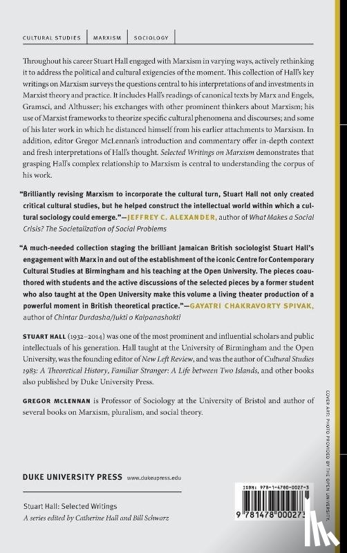 Hall, Stuart - Selected Writings on Marxism