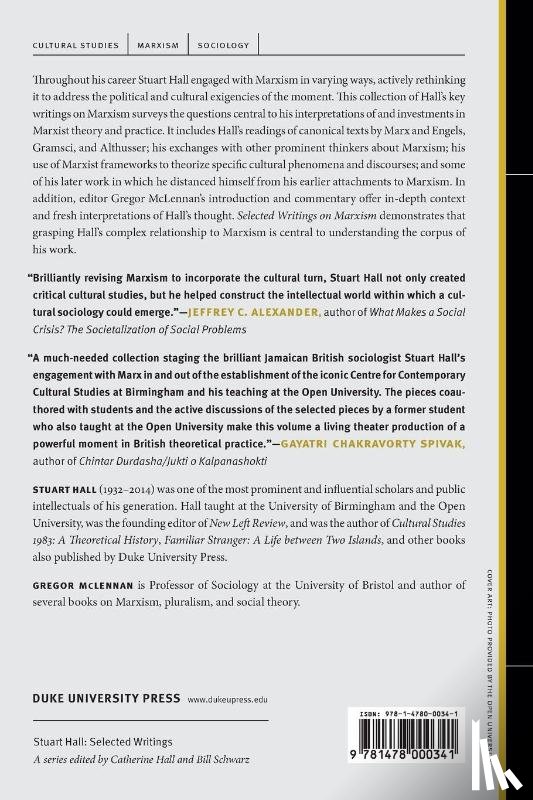 Hall, Stuart - Selected Writings on Marxism