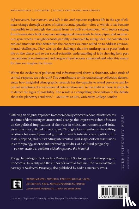  - Infrastructure, Environment, and Life in the Anthropocene
