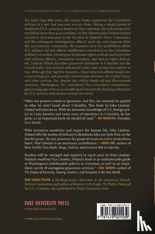 Lindsay-Poland, John - Plan Colombia