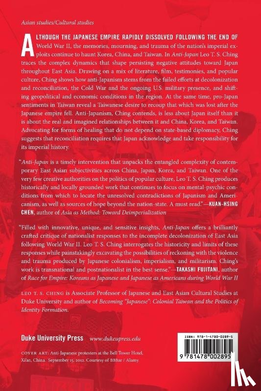 Ching, Leo T. S. - Anti-Japan
