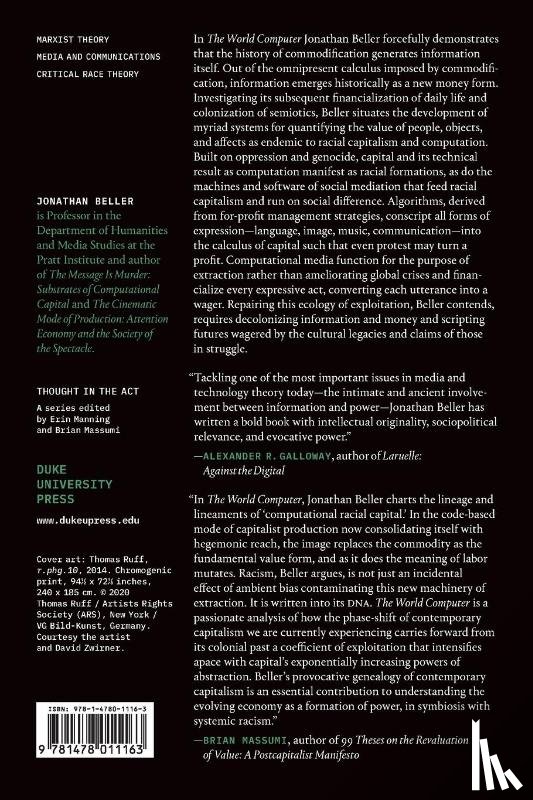 Beller, Jonathan - The World Computer