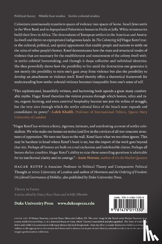 Kotef, Hagar - The Colonizing Self