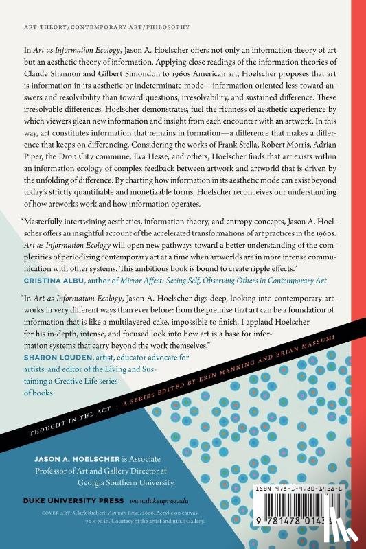 Hoelscher, Jason A. - Art As Information Ecology
