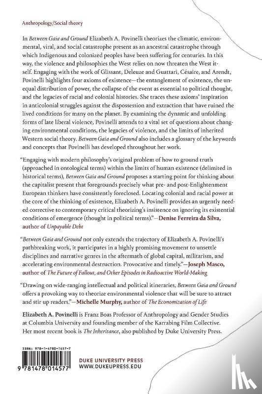 Povinelli, Elizabeth A. - Between Gaia and Ground