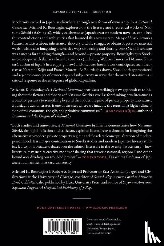 Bourdaghs, Michael K. - A Fictional Commons