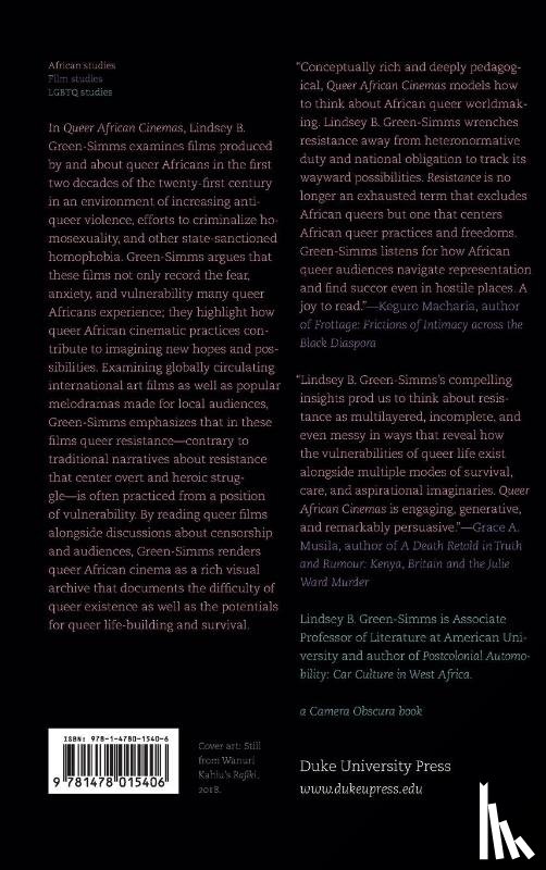 Green-Simms, Lindsey B. - Queer African Cinemas