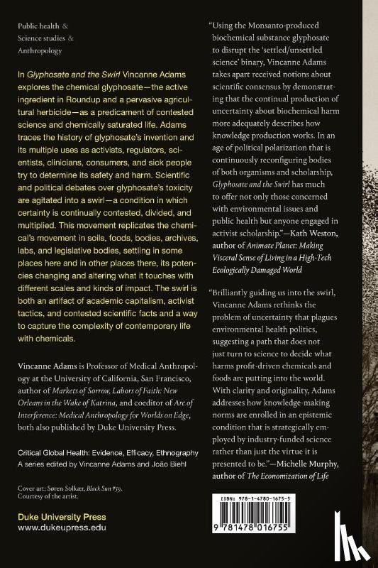 Adams, Vincanne - Glyphosate and the Swirl