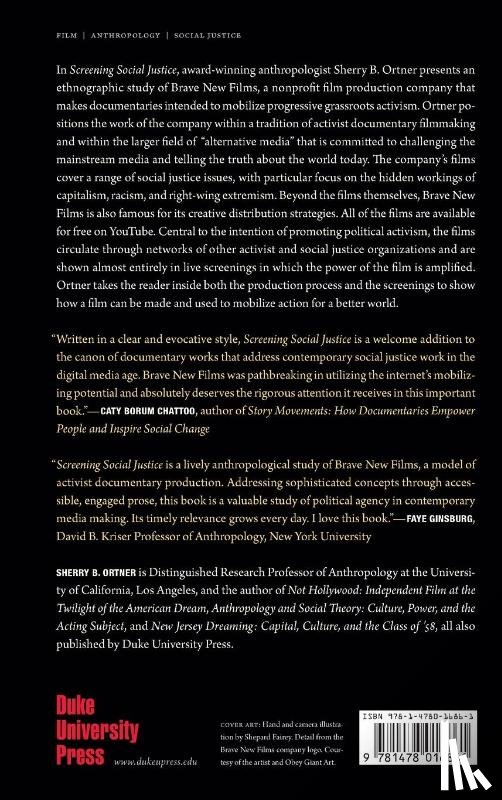 Ortner, Sherry B. - Screening Social Justice