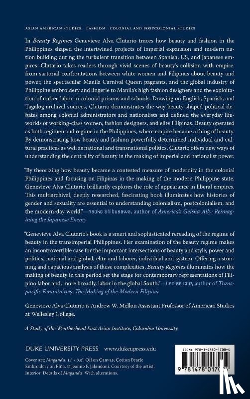 Clutario, Genevieve Alva - Beauty Regimes