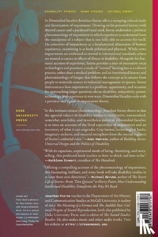 Sterne, Jonathan - Diminished Faculties
