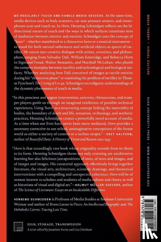 Schmidgen, Henning - Horn, or the Counterside of Media