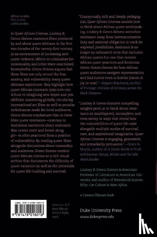 Green-Simms, Lindsey B. - Queer African Cinemas