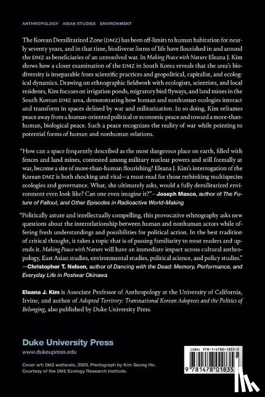 Kim, Eleana J. - Making Peace with Nature