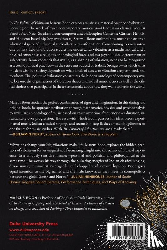 Boon, Marcus - The Politics of Vibration