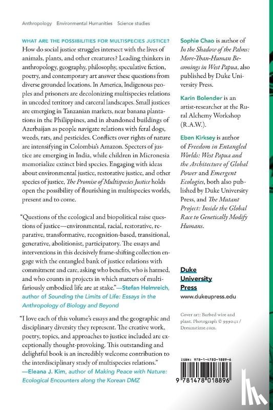  - The Promise of Multispecies Justice