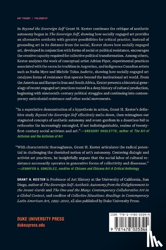 Kester, Grant H. - Beyond the Sovereign Self