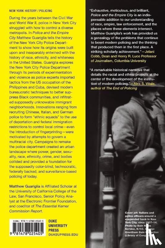 Guariglia, Matthew - Police and the Empire City