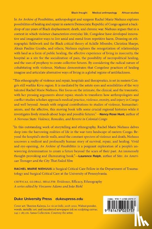 Niehuus, Rachel Marie - An Archive of Possibilities