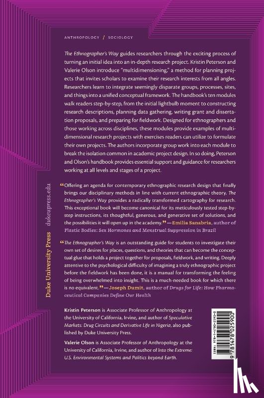Peterson, Kristin - The Ethnographer's Way
