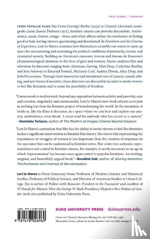 Marso, Lori Jo - Feminism and the Cinema of Experience