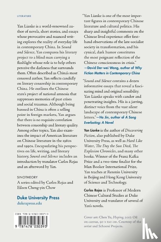 Yan, Lianke - Sound and Silence