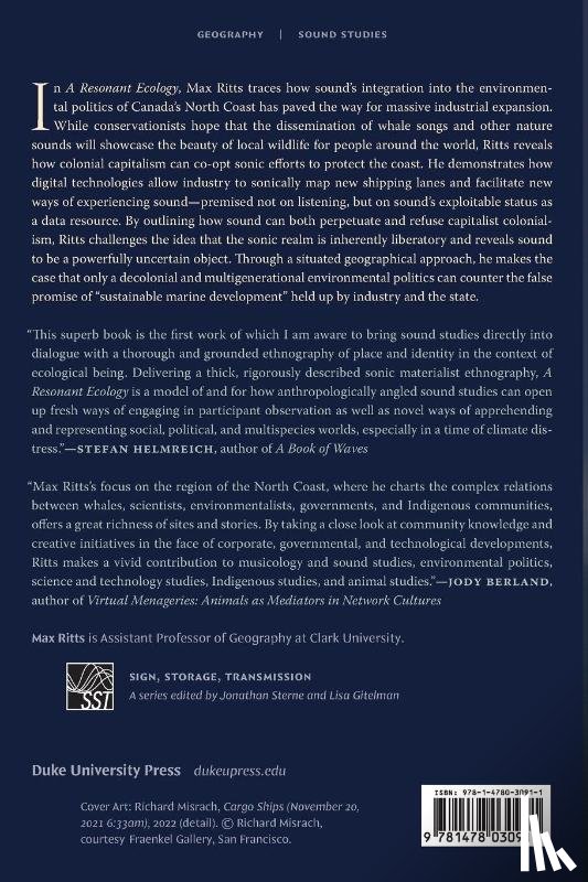 Ritts, Max - A Resonant Ecology