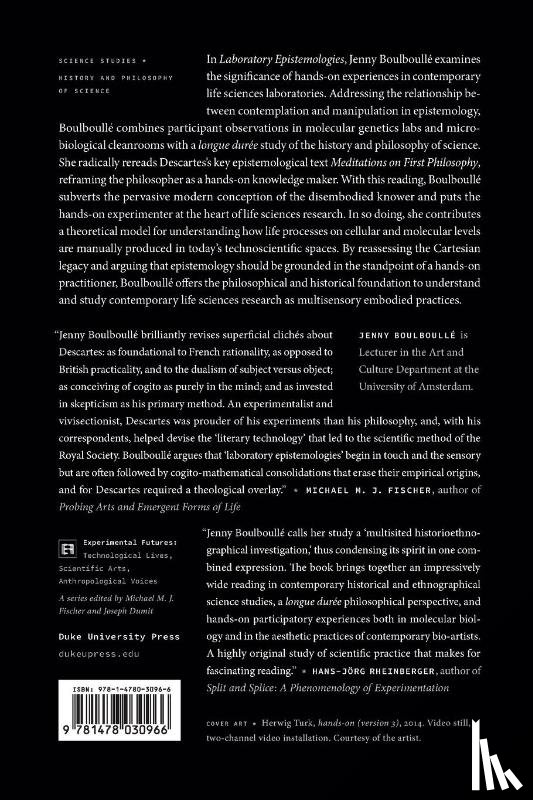 Boulboulle, Jenny - Laboratory Epistemologies