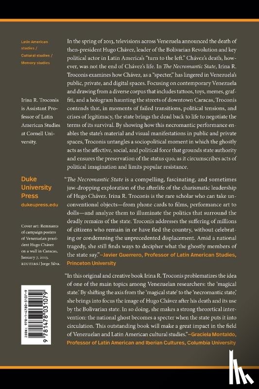 Troconis, Irina R - The Necromantic State