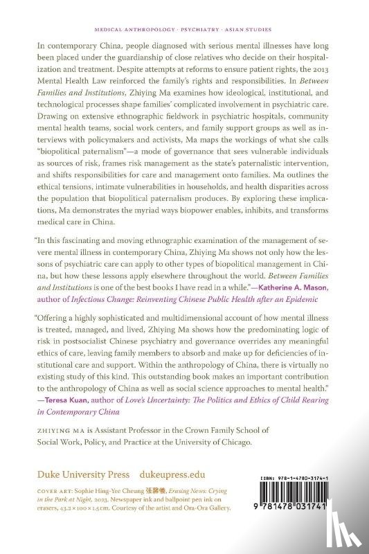 Ma, Zhiying - Between Families and Institutions