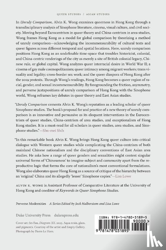 Wong, Alvin K. - Unruly Comparison