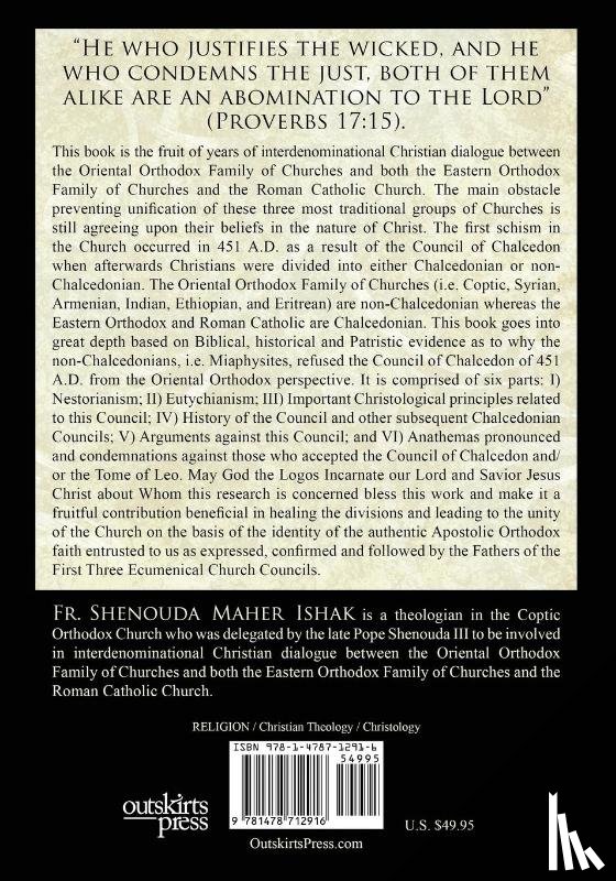 Ishak, Fr Shenouda M - Christology and the Council of Chalcedon