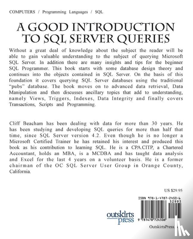 Beacham, Cliff - SQL- a Simple Introduction by Cliff