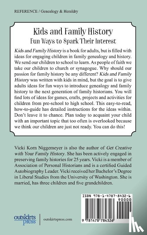 Niggemeyer, Vicki Korn - Kids and Family History