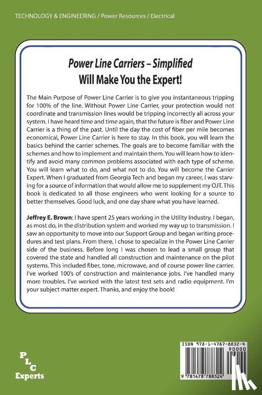 Brown, Jeffrey E - Power Line Carriers - Simplified