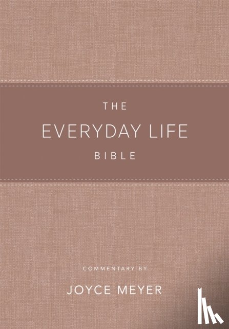 Joyce Meyer - The Everyday Life Bible Blush LeatherLuxe (R)