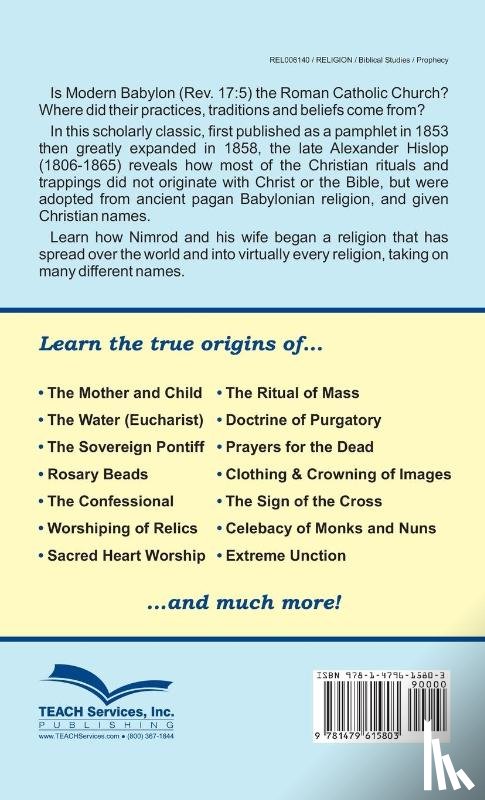 Hislop, Alexander - The Two Babylons, Or the Papal Worship