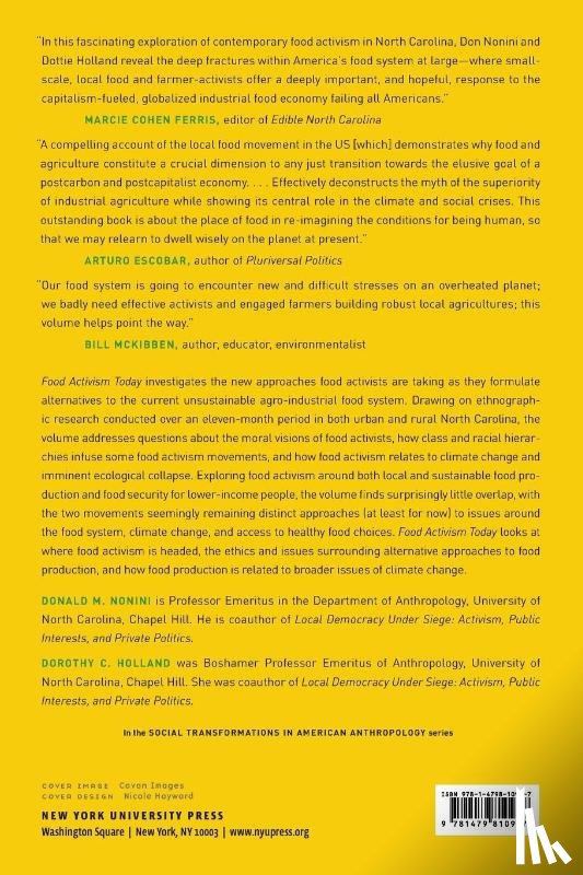 Nonini, Donald M., Holland, Dorothy C. - Food Activism Today