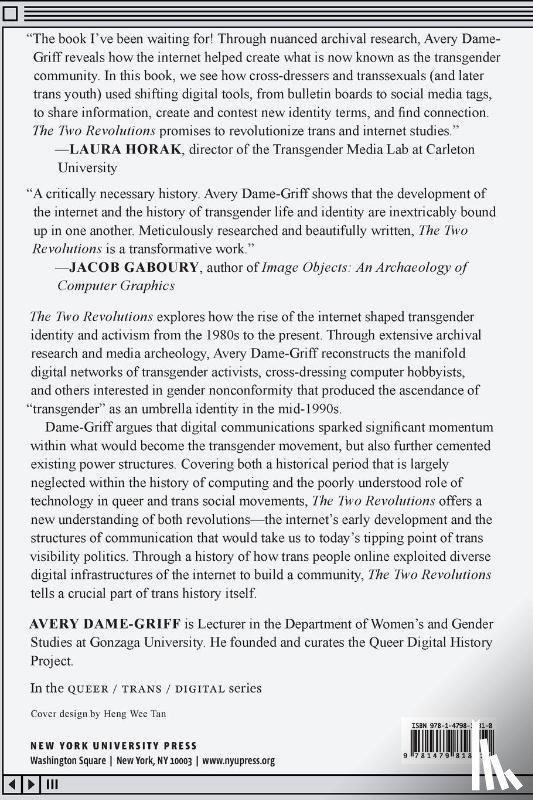 Dame-Griff, Avery - The Two Revolutions