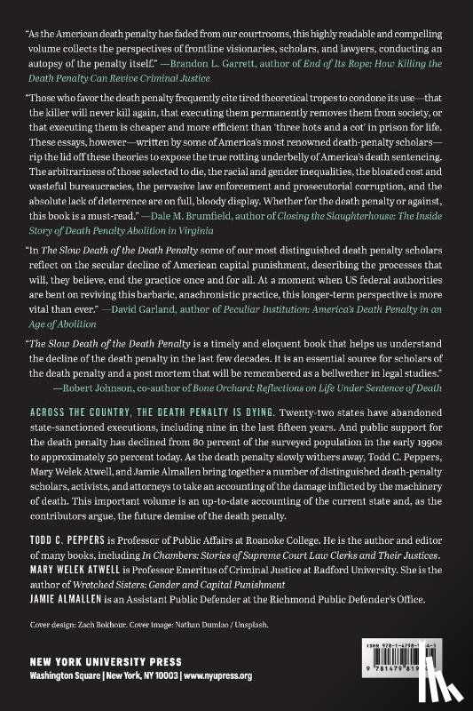  - The Slow Death of the Death Penalty