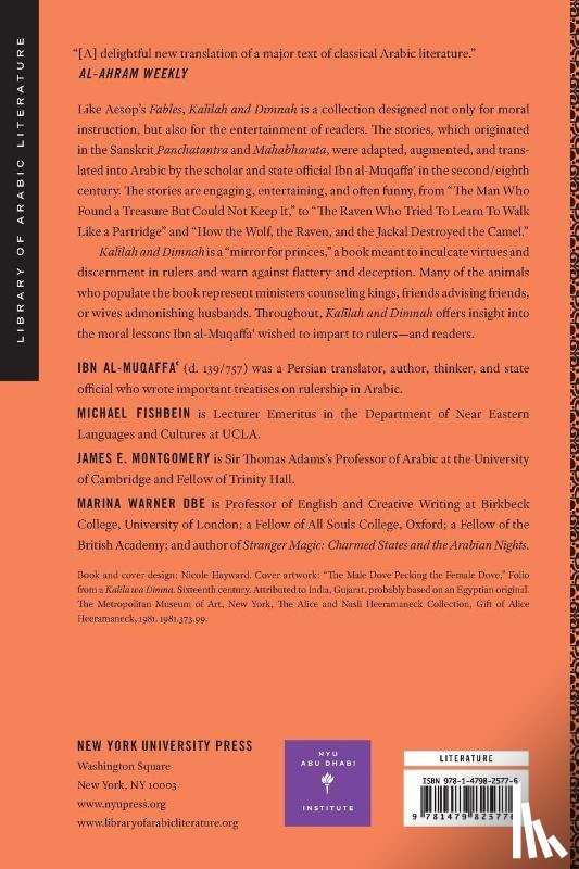 al-Muqaffa?, Ibn - Kalilah and Dimnah