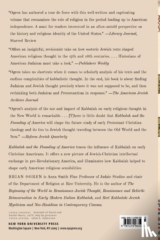 Ogren, Brian - Kabbalah and the Founding of America
