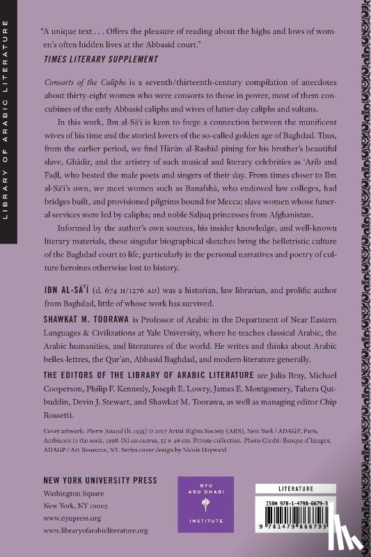 al-Sa?i, Ibn - Consorts of the Caliphs