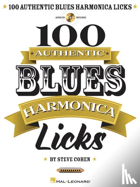 Cohen, Steve - 100 Authentic Blues Harmonica Licks