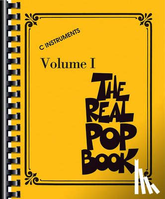 Hal Leonard Corp - The Real Pop Book - Volume 1 C Instruments 200+ Popular Song